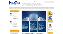 Desktop Screenshot of haztec.co.nz